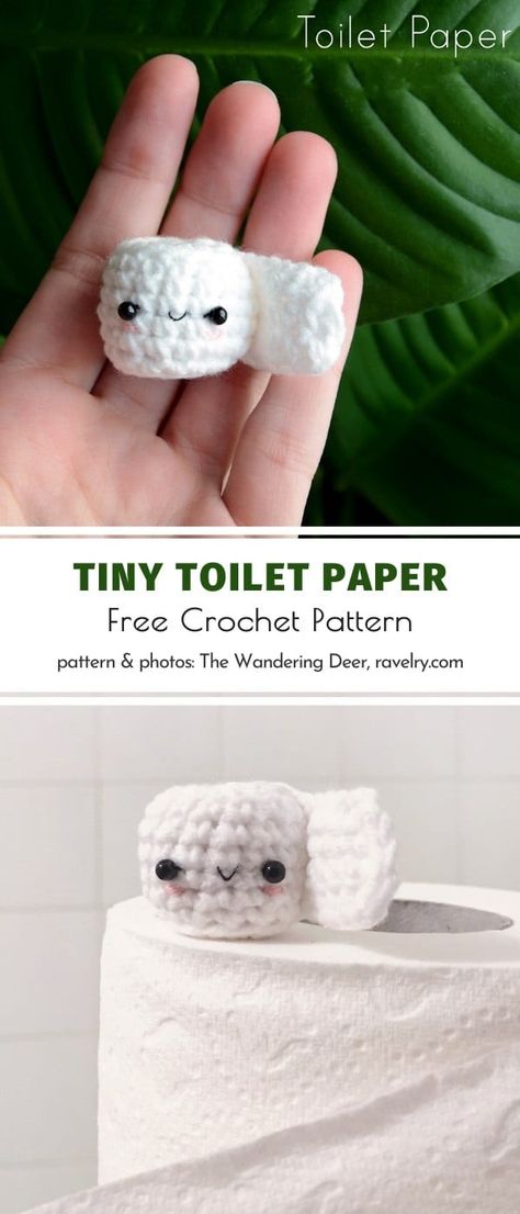 Tiny Toilet, Amigurumi Projects, Amigurumi Giraffe, Tiny Crochet, Easy Knitting Projects, Fun Crochet Projects, Crochet Diy, Diy Crochet Projects, Bag Crochet