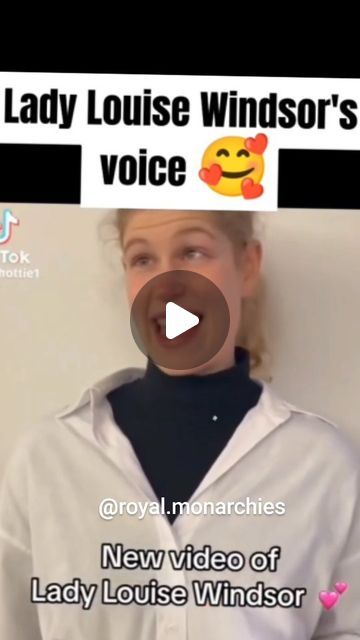 Royal Monarchies on Instagram: "Lady Louise Windsor's lovely way to talk.
.
.
.
#ladylouisewindsor#louiseedinburgh#ladylouisemountbattenwindsor#royals#voice#royal#britishroyals#BritishRoyalFamily#Kingcharleslll#DuchessofEdinburgh#DukeofEdinburgh#earlwessex#sophierhysjones 
#uk" Lady Louise Windsor Eyes, Louise Princess Royal, Sunrise Louise Gluck, Queen Louise Of Denmark, Louise Mountbatten, Royal Monarchy, Fortress Of Louisbourg, Princess Louise, Lady Louise Windsor