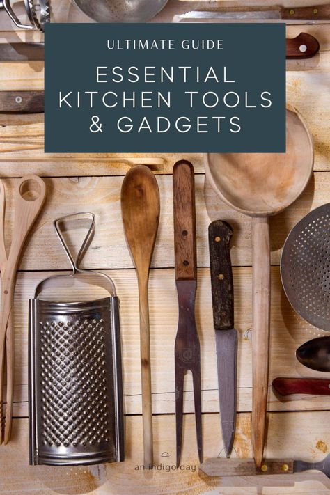 All the kitchen essentials you will need for a well stocked kitchen to cook in. From the best knives, small appliances and pans. Well Stocked Kitchen, Kitchen Essentials List, Entertaining Tips, Organizational Hacks, Electric Tea Kettle, Master Kitchen, Pantry Essentials, Latest Interior Design, Essential Kitchen Tools