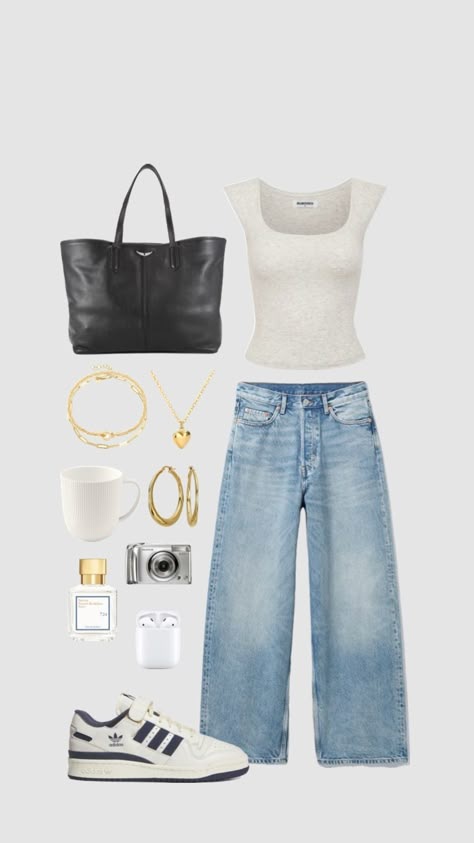 Vibes Outfit, Beauty Vibes, Outfit Inspo Casual, Stockholm Fashion, Simple Trendy Outfits, Cute Everyday Outfits, 가을 패션, Cute Simple Outfits, Mode Vintage