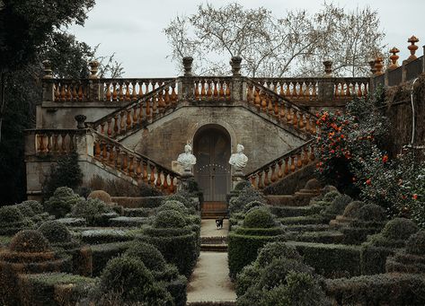 Dark Academia Garden, Dark Academia House, Aesthetic Desktop Wallpapers, Wallpapers For Your Computer, Academia House, Formal Garden Design, Funny Photoshop, Formal Garden, Aesthetic Shop