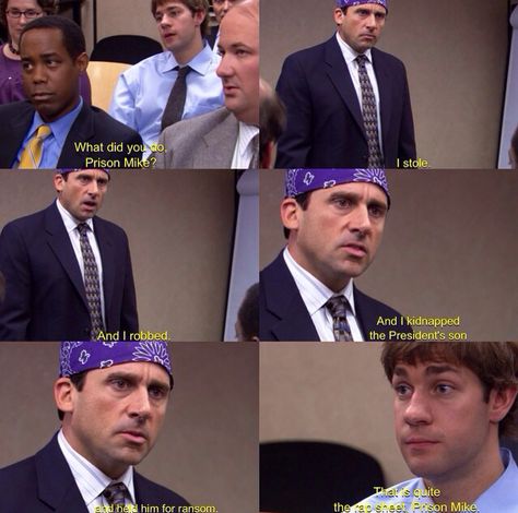 Prison Mike Prison Mike Costume Girl, Prison Mike Costume, Mike Costume, Prison Mike The Office, Office Halloween Costumes, Spirit Days, Prison Mike, The Office Show, Costume Inspo