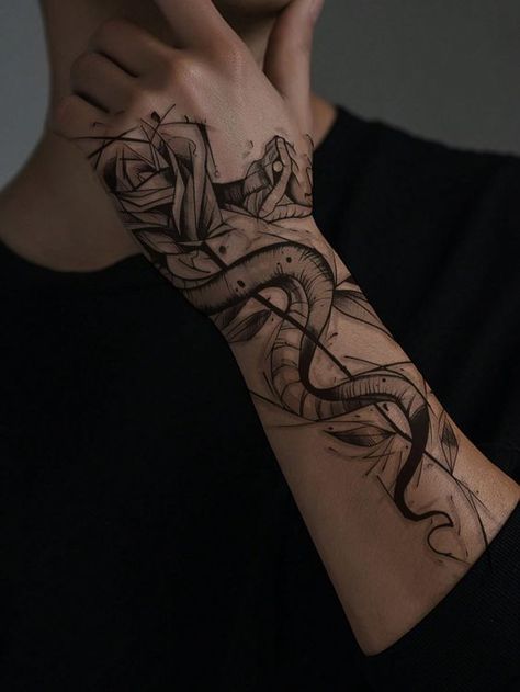 Blitz Tattoo, Rip Tattoos For Mom, Herren Hand Tattoos, Feminine Skull Tattoos, Simple Forearm Tattoos, Feminine Tattoo Sleeves, Tattoo Inspiration Men, Muster Tattoos, Tattoo Style Drawings