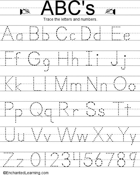 Writing Letters and Numbers: EnchantedLearning.com Letter Tracing Sheets Free Printable, Letter Writing Sheets Free Printable, Upper And Lower Case Letters Tracing Printables Free Pre School, Upper And Lower Case Letters Printables, Alphabet Upper And Lower Case Printable, Traceable Alphabet Free Printable, Tracing Letters A To Z, Traceable Letters Printable Free, Lower Case Letters Printable Free