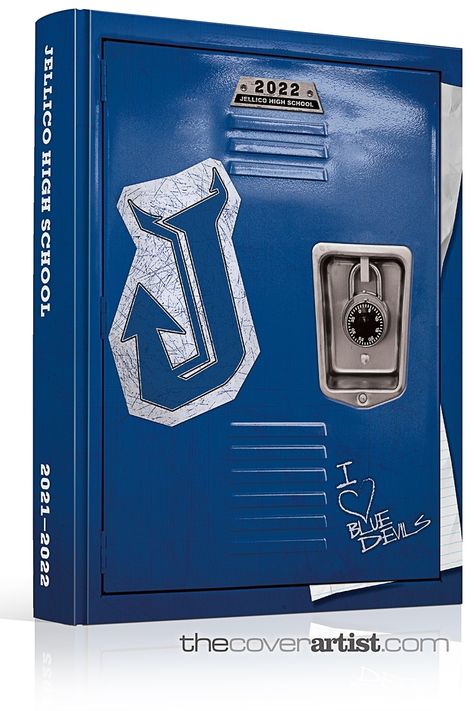 Locker Yearbook Theme, Old Yearbook Aesthetic, Yearbook Middle School, Composition Notebook Yearbook, Yearbook Ideas Themes Design, Yearbook Cover Design Ideas, High School Yearbook Covers, Year Book Ideas Creative, Yearbook Covers Themes Unique