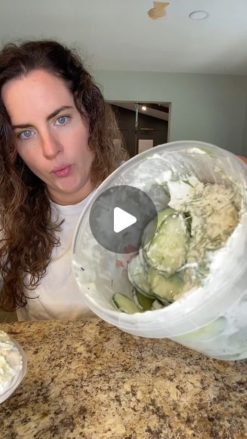 Sarah marie on Instagram: "That kid Logan  #cucumbers #cucumbersalad #fypage #healthy #healthyrecipes #EasyRecipe #recipesoftiktok #fypage #Recipe #recipes #snack #easysnacks #healthyliving #cucumber #saladrecipe #foryoupage #foryoupage #forupage" Logans Cucumbers, Cucumber Recipes Tiktok, Logan’s Cucumbers Recipe, Logan Cucumber Salad Recipe, Logan Cucumber Recipes, Logan Cucumber Salad, Cucumber Snack Recipes, Cucumber Salad Recipes, Cucumber Recipes Healthy