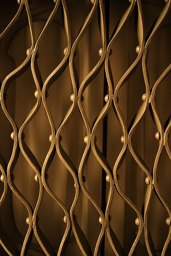 La Pedrera interior detail, Gaudi Barcelona Room Divider Living Room, Separation Wall, Antoni Gaudí I Cornet, Room Separation, Casa Mila, Bright Brown, Gaudi Barcelona, La Pedrera, Antonio Gaudí