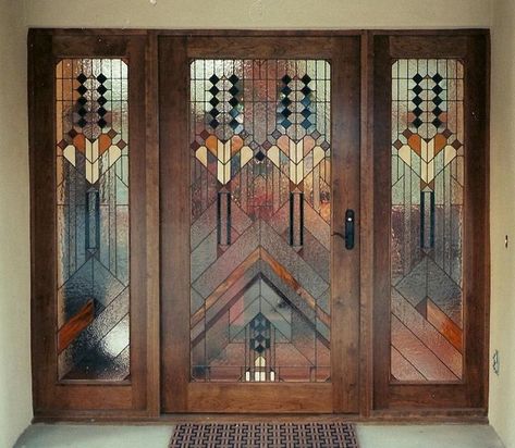 19 Creative Ideas That Will Help You To Choose The Right Front Door Stained Glass Doors, Entry Door Designs, Custom Entry Doors, Unique Front Doors, Entry Doors With Glass, Custom Front Doors, Exterior Doors With Glass, Beautiful Front Doors, Grill Door Design