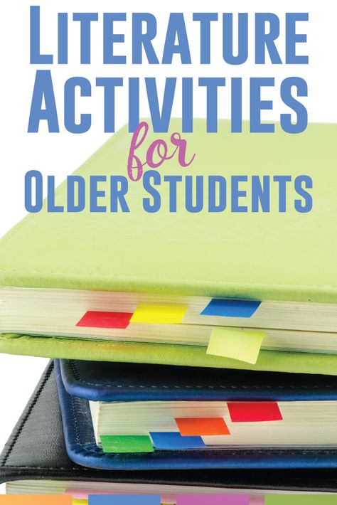 Teaching literature with older students - engage them through connections and analysis. This is quick list of activities for literature with secondary students. #teachingliterature Teaching Literature High School, Lit Circles, Literature Project, High School Literature, Arts Classroom, Literature Lessons, Ap Literature, Literature Activities, Teaching High School English