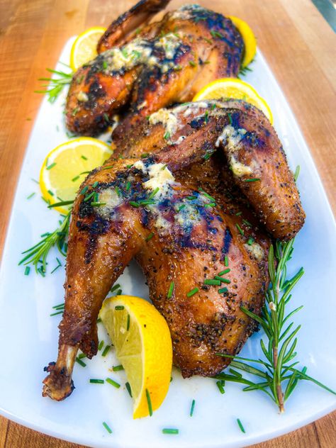 Grilled Pheasant Recipes, Baked Pheasant Recipes, Wild Pheasant Recipes, Grilled Quail Recipes, Pheasant Recipe, Elk Steak, Pheasant Recipes, Quail Recipes, Elk Recipes