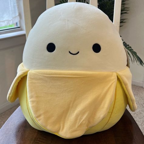 Brand New With Tags! Junie The Banana, Squishmallows Brand, Size 16”. Fluffy Squishmallows, Junie Squishmallow, Monkey Squishmallow, Babs Squishmallow, Banana Squishmallow, Squishmallows 16 Inch, Tiger Squishmallow, Squish Mallows, Squish Mellow