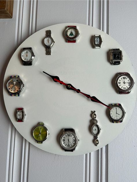 Repurpose + Upcycle = Inspiration | My collection of watches from when I was working | Facebook Watch Upcycle, Old Watches Crafts Ideas, Upcycle Inspiration, Recycled Watch, Upcycle Crafts, Vintage Jewelry Ideas, Vintage Jewelry Crafts, Old Watches, Metal Projects