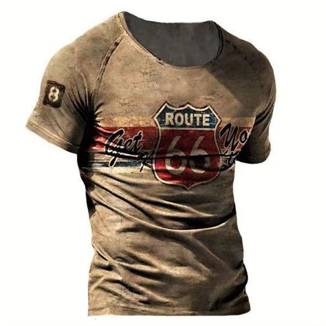 Couleurs : marron, gris Motif : imprimé Route 66 Coupe : col rond, manches courtes Style : vintage Tee-shirt homme vintage délavé : pour un look rétro Si vous êtes fan d’un tee-shirt homme imprimé à aspect délavé, vous pouvez opter pour ce sublime tee-shirt homme vintage délavé. Il vous garantira un look rétro grâce à son aspect délavé et de son design original. Il suffit de le porter pour rester dans la tendance. De plus, vous gagnerez du temps en le portant puisqu’il se marie à une large gamme Motorcycle T Shirt, Y2k Cardigan, Cardigan Y2k, Hippie Top, 70s Outfits, 2000s Outfits, Hippie Costume, Y2k Sweater, 90s Outfit