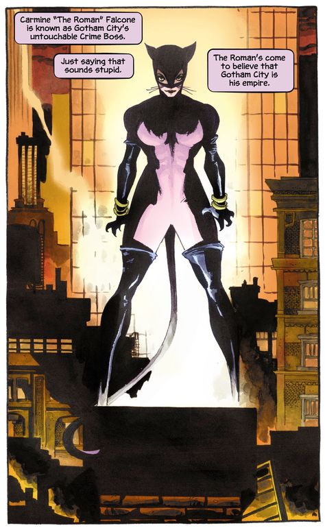 Catwoman by Tim Sale Marvel Elektra, Tim Sale, Catwoman Selina Kyle, Any Pronouns, Art Deco Artwork, The Creeper, Superhero Villains, Dc Villains, Selina Kyle