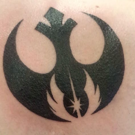 Star Wars Tattoo Small Simple, Jedi Order Tattoo, Tattoo Meaningful Symbols, Jedi Tattoo, Tattoo Meaningful, Tattoo Star, Nerd Tattoo, Meaningful Symbols, Star Wars Quotes