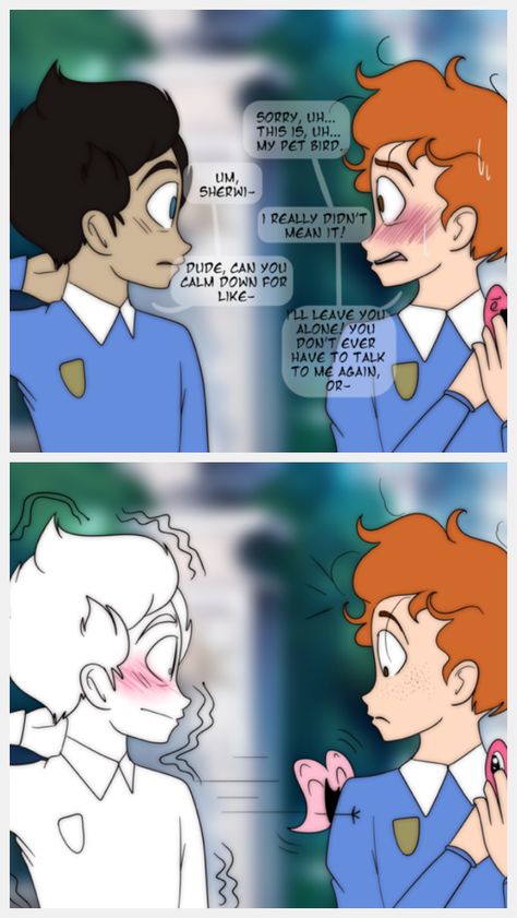 Alternate ending! I already loved In A Heartbeat and this is even better In A Heart Beat Fanart, In A Heartbeat Fanart Comics, In A Heartbeat Sherwin X Jonathan, Jonathan X Sherwin Fanart, Kiss Cam Fanart, Sherwin X Jonathan, In A Heartbeat Fanart, Gay Ships Fanart, Neteyam X Aonung Fanart