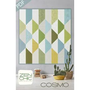 Zen Chic Quilt Patterns | Fat Quarter Shop Contemporary Quilt Patterns, Modern Quilting Designs, Modern Quilt Blocks, Sewing Machine Quilting, Chic Quilts, Quilting Designs Patterns, Quilt Modernen, Modern Fabrics, Quilt Square Patterns