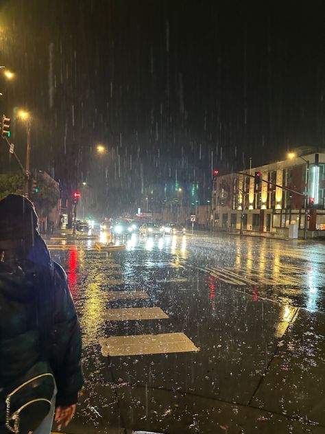 Samantha Character, Rain At Night, Rain Street, Rainy Sky, Rainy Street, City Rain, Rain Pictures, Rain Aesthetic, Rainy City