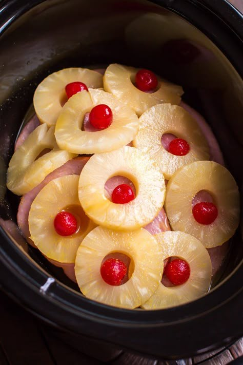 Slow Cooker Pork Recipes, Ham Steak Recipes, Ham And Pineapple, Magical Slow Cooker, Ham Steak, Crockpot Steak, Slow Cooker Recipes Pork, The Magical Slow Cooker, Crockpot Ham