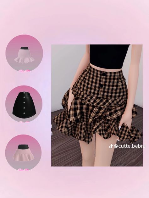 Dti Skirts Hacks, Dti Skirts Codes, Dti Clothing Combo, Dti Codes, Roblox Fashion, Fancy Dress Code, Outfit Hacks, Roblox Dress, Dti Hacks