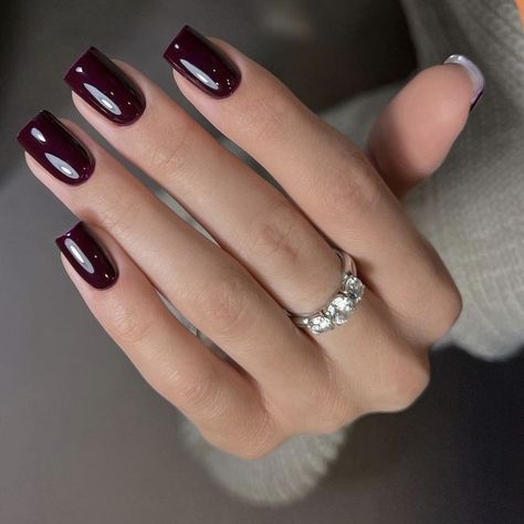 Square November Nails, December Nails Square, Winter 2023 Nail Trends, Winter 2023 Nails, Nail Inspo Nail Art, Pink Tip Nails, 2023 Nail, Black Acrylic Nails, November Nails