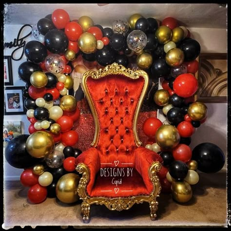 Players Ball Theme Party Decorations, Players Ball Party, Vampire Theme Party, 55th Birthday Decorations, Ball Theme Party, Harlem Nights Theme, Hollywood Birthday Parties, Prom Backdrops, Casino Theme Party