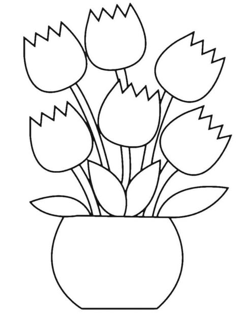 Flower Colouring Pages, Flower Templates Printable Free, Simple Flower Drawing, Flower Templates Printable, Printable Flower Coloring Pages, Free Kids Coloring Pages, Free Coloring Pages For Kids, Spring Coloring Pages, Flower Drawing Design