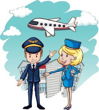 Flight Attendant Cartoon, Flight Attendant Drawing, Pilot And Flight Attendant, Pilot Illustration, Airplane Flight Attendant, Flight Drawing, Frat Formal, Pilot Career, Plane Drawing