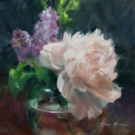 Classical Realism, Art Realism, Round Vase, Oil Painting Flowers, Flowers Pink, Artist Gallery, Art Oil, Pretty Art, Art And Architecture