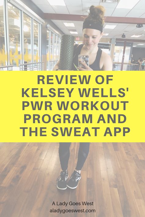 After trying out the Sweat app by Kayla Itsines, I'm sharing my review of Kelsey Wells' PWR workout program, which is a weightlifting program. Sweat App Before And After, Weightlifting Program, Kelsey Wells, Sweat App, Gym Posters, Work Out Plan, Best Reads, Jump Rope Workout, Kayla Itsines