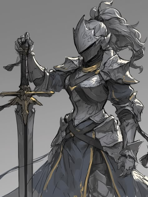 Anime Knight, Armor Reference, Armor Drawing, Armor Designs, Armor Ideas, Dnd Npc, Female Armor, Armor Design, Dark Souls Art