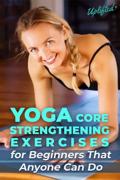 Learn more about Core Strengthening Yoga Exercise. These yoga core strengthening exercises for beginners will get you into shape so that you can deepen your yoga practice, tackle life, and feel energized. Find out which yoga core routine works for you! #strengtheningyoga #beginneryoga #coreyoga Core Strengthening Yoga, Strengthening Yoga, Yoga Sequence For Beginners, Core Routine, Become A Yoga Instructor, Yoga Core, Exercises For Beginners, Basic Yoga Poses, Core Strengthening