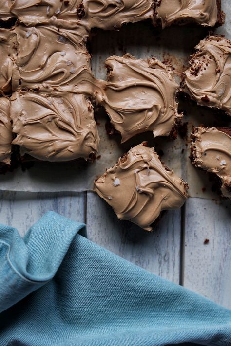 Super Moist Espresso Brownies with Mocha Frosting – SIMPLY BEAUTIFUL EATING Mocha Flavored Desserts, Espresso Brownies Recipe, Espresso Frosting, Mocha Desserts, Mocha Brownies, Espresso Dessert, Espresso Brownies, Mocha Frosting, Coffee Granules