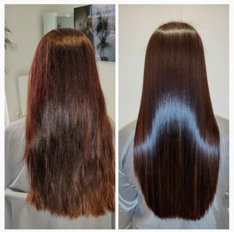 Brazilian Keratin, Brazilian Blowout, Blowout Hair, Keratin Hair, Hair Remedies, Modern Hairstyles, Hair Dye Colors, Happy Camper, Latest Hairstyles