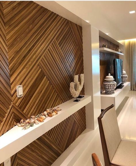 Wooden Wall Design, Home Engineering, Wall Panel Design, Home Design Software, Interior Design Software, Entrance Door Design, Foyer Design, Wall Cladding, Interior Design Tips