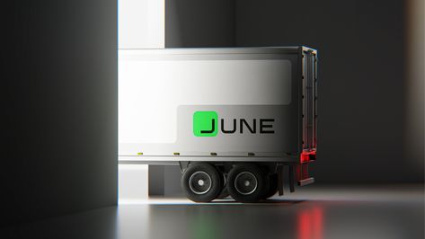 June Logistics - Branding on Behance Logistics Design Creative, Logistics Design, Company Design, Logistics Company, Visual Identity Design, Adobe Premiere Pro, Premiere Pro, Cross Border, Blender 3d