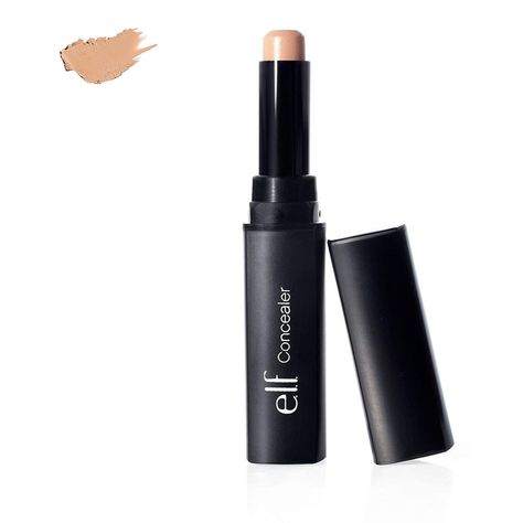 Reveal flawless looking skin with the help of the Concealer stick from e.l.f. Cosmetics. This cream concealer improves the appearance of acne, discoloration, and dark undereye circles. This smooth concealer is easy to apply and blends evenly for perfect coverage that lasts all day. e.l.f. Cosmetics offers a complete line of vegan and crueltyfree makeup and professional tools  all at an extraor... #councealer Dark Undereye, It Cosmetics Concealer, Daily Makeup Routine, E.l.f. Cosmetics, Concealer Stick, Dark Circles Under Eyes, Concealer Makeup, Too Faced Concealer, Undereye Circles