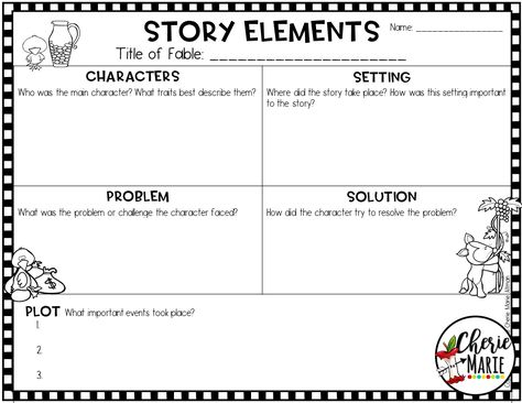 Download this fable story elements chart when you sign up for my free resource library. Elements Of A Story Graphic Organizer, Fable Activities 2nd Grade, Fable Story Worksheet, Story Elements Activities 3rd Grade, 2nd Grade Story Elements Worksheet, Fable Activities, Story Elements Chart, Elements Chart, Fables Activities