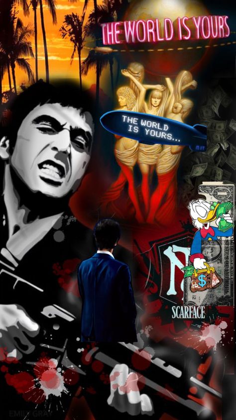 Scarface Wallpaper Iphone, Pablo Escobar Poster, Scarface Wallpaper, Toni Montana, Antonio Montana, Scarface Poster, Scared Face, Scarface Movie, Montana Art