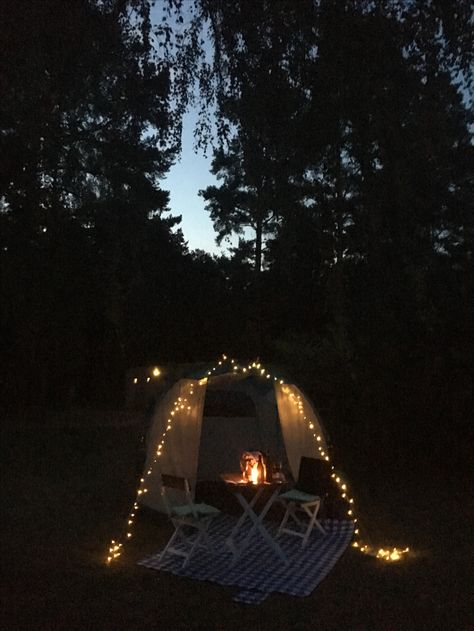 Camping love fairy lights Camping With Fairy Lights, Camping Fairy Lights, Fairy Lights Camping, Fairy Lights Garden, Backyard Camping, Music Ideas, Love Fairy, Twinkle Lights, Tent Camping