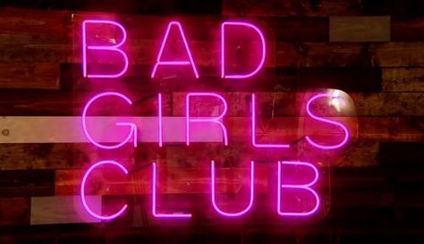 We’re not bad girls we are just fed up Bubblegum Aesthetic, Crystal Valentine, Outlaw Women, Neon Quotes, Neon Words, Female Power, Independent Woman, Bad Girls Club, Neon Nights