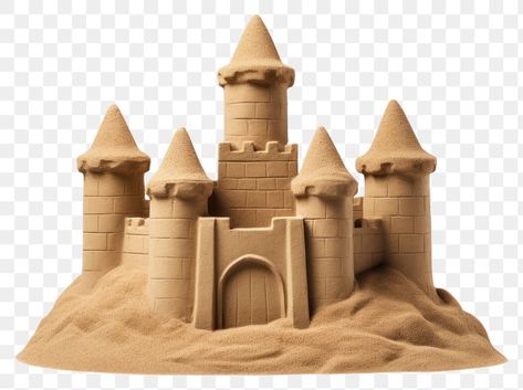 Castle Png, 3d Castle, Castle Building, Beach Toys, Sand Castle, Sunny Days, Summer Fun, White Background, Castle