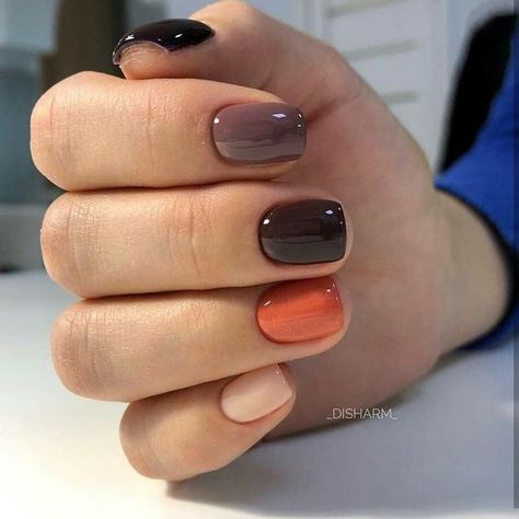 French Pedicure, Glitter Manicure, Pretty Nail Colors, Fall Nail Art Designs, Nail Design Inspiration, Her Nails, Fall Nail Art, Fall Nail Colors, Dipped Nails