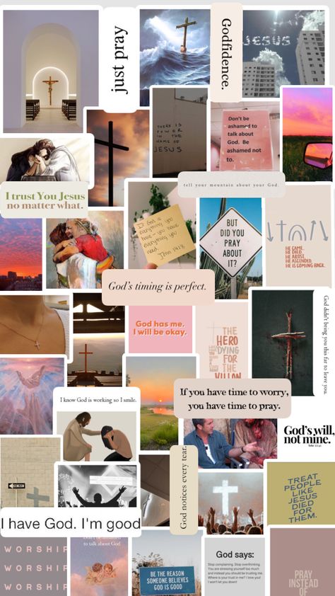 Life with Jesus is better #christian #god #moodboard God Vision Board Wallpaper, Jesus Mood Board, Christian Mood Board Wallpaper, Mood Board Christian, Christian Shuffles, Christian Mood Board Aesthetic, God Moodboard, Christian Moodboard, Christian Mood Board