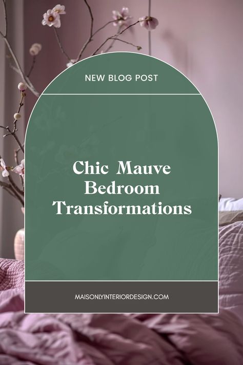 Browse these chic mauve bedroom transformations that create a calming haven in your home. From using lighter shades to highlight decor elements, to rich mauve carpeting that adds depth, each idea incorporates serene color palettes perfect for relaxation. Find arrangements and accessories that merge comfort with style, ensuring your bedroom feels stylish yet warm. Experiment with soft textiles and elegant furniture to build a vibant ambiance. Elevate your space into a tranquil paradise with these mauve-inspired tips and themes. Mauve Bedroom Color Scheme, Mauve Bedroom Ideas, Mauve Bedding, Mauve Bedroom, Mauve Walls, High Ceiling Lighting, Home Decor Websites, Bedroom Color Combination, Purple Bedrooms