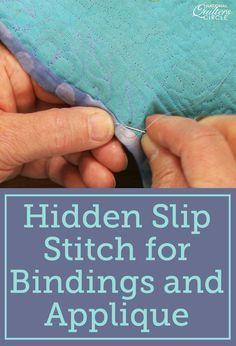 Beginner Sewing, Beginner Sewing Projects Easy, Quilt Binding, Leftover Fabric, Hand Applique, Easy Sewing Patterns, Sew In, Sewing Projects For Beginners, Sewing Skills