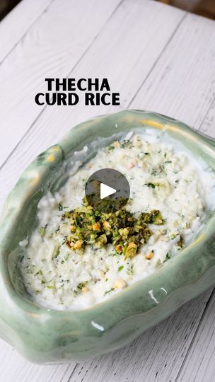 757K views · 958 reactions | I have so many fusion ideas, should I post them & make it a series? 

This Thecha Curd Rice is one for the books! So delicious & truly elevates a simple dish like curd rice!! 

Recipe: 
- start by making Thecha for this. Heat oil in a pan, add 4-5 garlic cloves, 2-3 green chillies, 1 tsp jeera & cook it 
- then transfer to a grinder & also add handful of coriander, 1 tsp salt & handful of roasted peanuts 
- now pound this as shown & set aside 
- in a bowl combine 1 cup boiled rice with 1 cup dahi & a splash of milk 
- top with the Thecha, mix & enjoy! 

#curdrice #dahichawal #fusionrecipes #fusionfood #indianfood | diningwithdhoot | Arjun · Jane Jana (Give It All Away) Curd Rice Recipe Indian, Yogurt Rice Indian, Curd Rice South Indian, Cumin Rice Recipe, Curd Rice Recipe, Coriander Rice, Curd Rice, Boiled Rice, How To Boil Rice