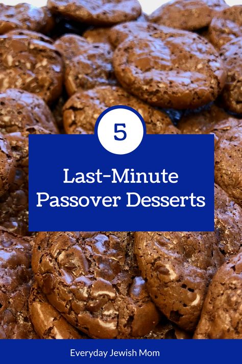 Passover cooking doesn't have to be difficult, but it does need to include dessert.  Whether you need easy kosher for Passover recipes for your seder or to keep everyone happy all week.  These recipes will be just what you're looking for.  #passover #dessert Unleavened Dessert Recipes, Passover Baking Recipes, Passover Cheesecake Recipes, Passover Brunch Recipes, Keto Passover Dessert, Unleavened Cookie Recipes, Kosher For Passover Cookies, Easy Jewish Desserts, Seder Dessert Recipes