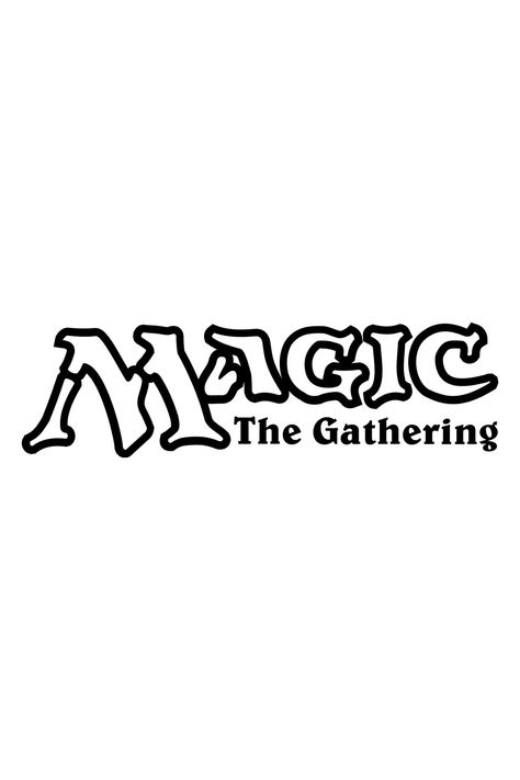 Magic The Gathering Svg Free, Magic The Gathering Logo, Nerd Party, Trademark Logo, Pin Logo, Magic The Gathering, The Gathering, Yearbook, Graphic Image