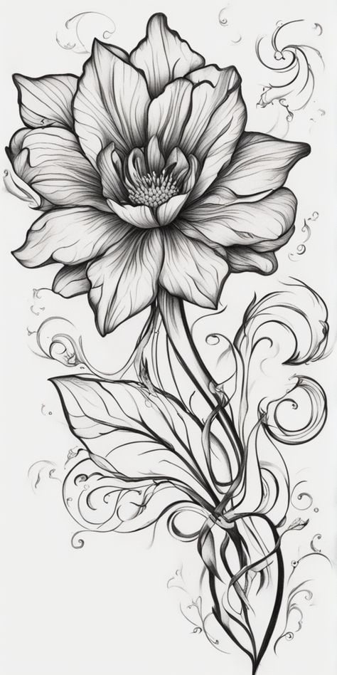 Mine Tattoo, Chest Tattoo Stencils, Full Chest Tattoos, Hippie Tattoo, Flower Thigh Tattoos, Geometric Mandala Tattoo, Flower Tattoo Drawings, Bloom Flowers, Forearm Tattoo Design